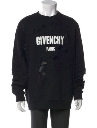 Givenchy Graphic Print Crew Neck Sweatshirt