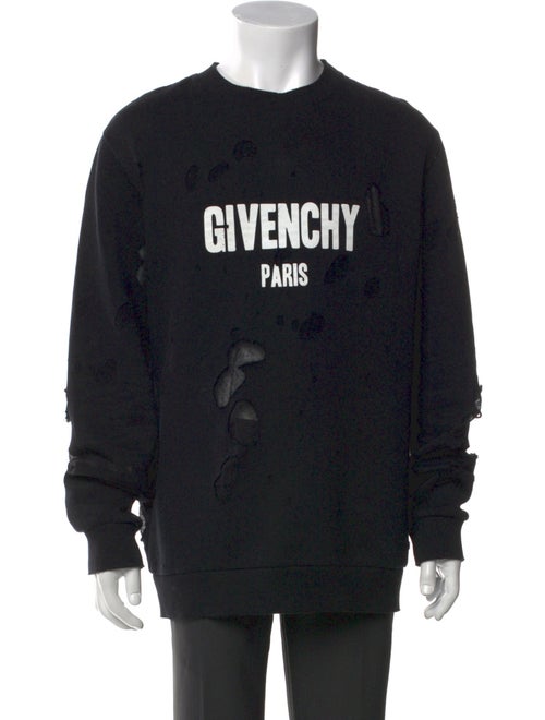 Givenchy Graphic Print Crew Neck Sweatshirt