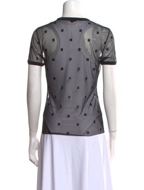 Givenchy Printed Crew Neck T-Shirt