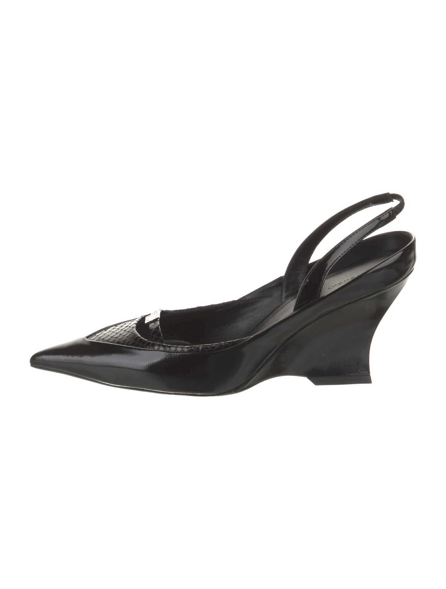 Givenchy Patent Leather Slingback Pumps