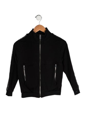 Givenchy Solid Casual Sweater Jacket