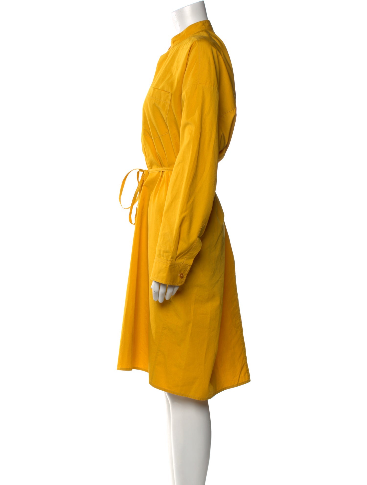 Givenchy Mock Neck Knee-Length Dress