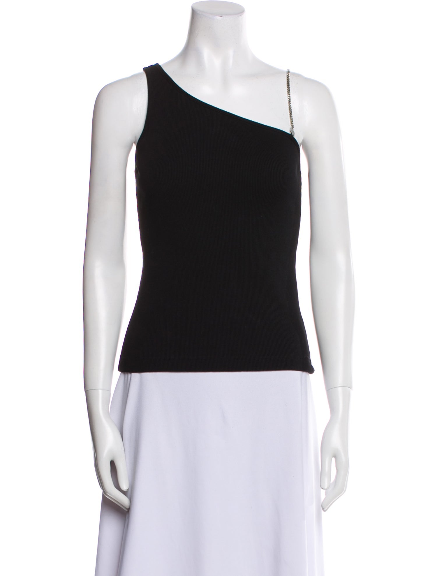 Givenchy One-Shoulder Sleeveless Top