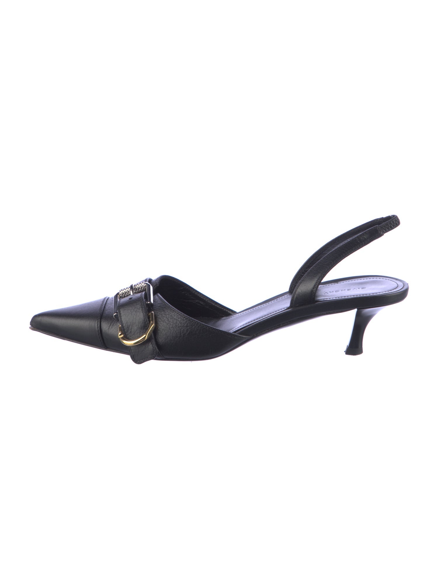 Givenchy Leather Slingback Pumps