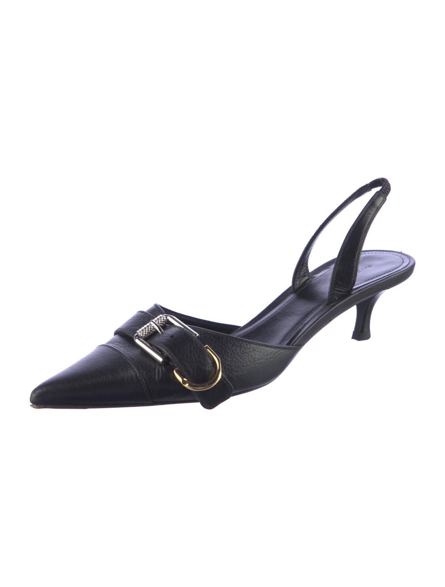 Givenchy Leather Slingback Pumps