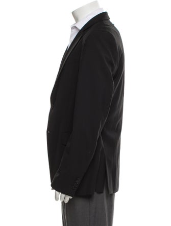 Givenchy Wool Cutout Accent Blazer