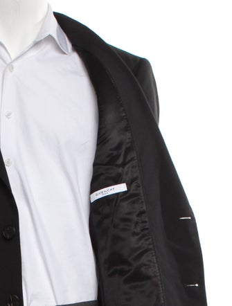 Givenchy Wool Cutout Accent Blazer