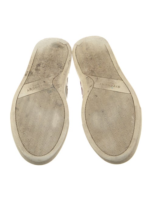 Givenchy Leather Graphic Print Sneakers