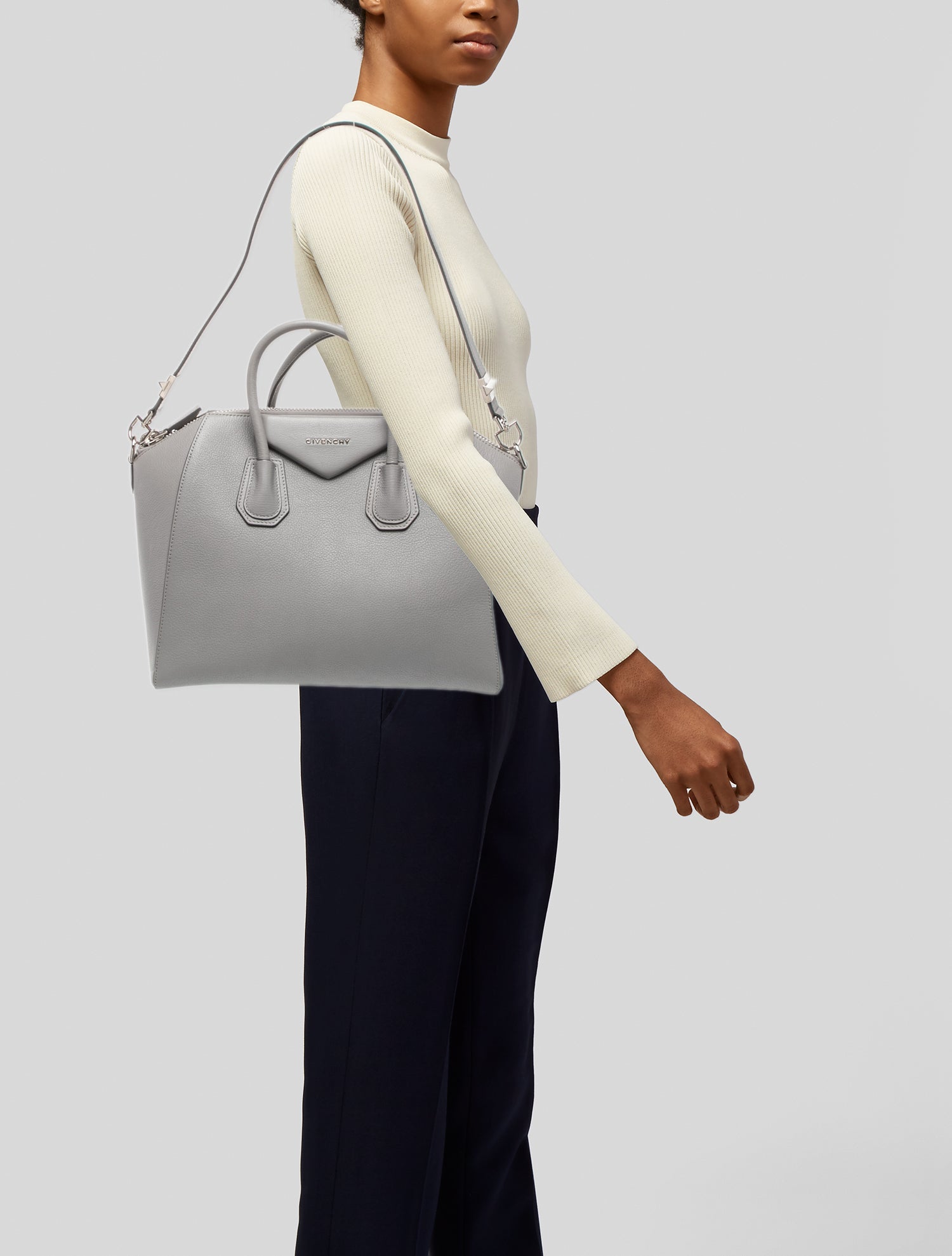 Givenchy Leather Top Handle Bag