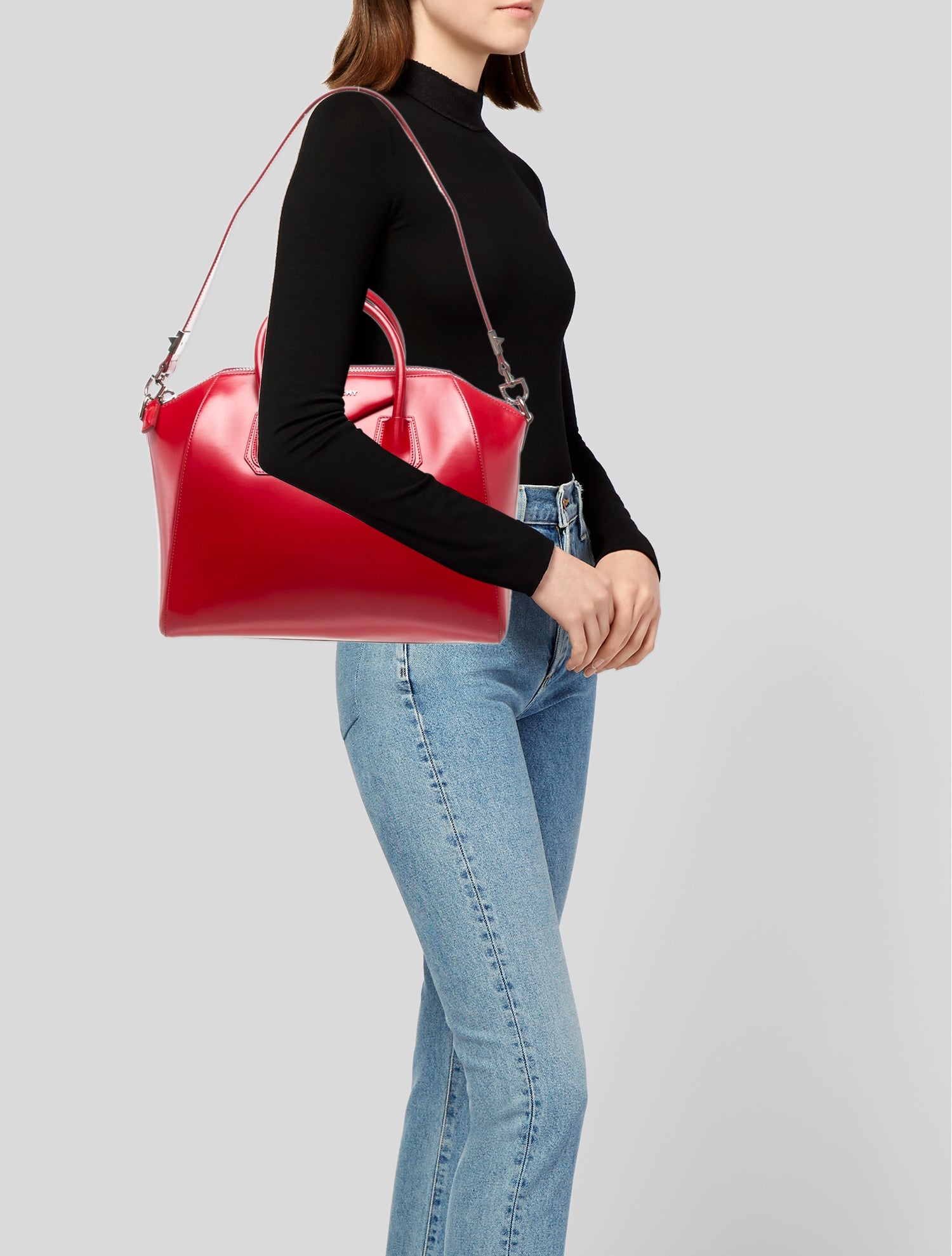 Givenchy Leather Top Handle Bag