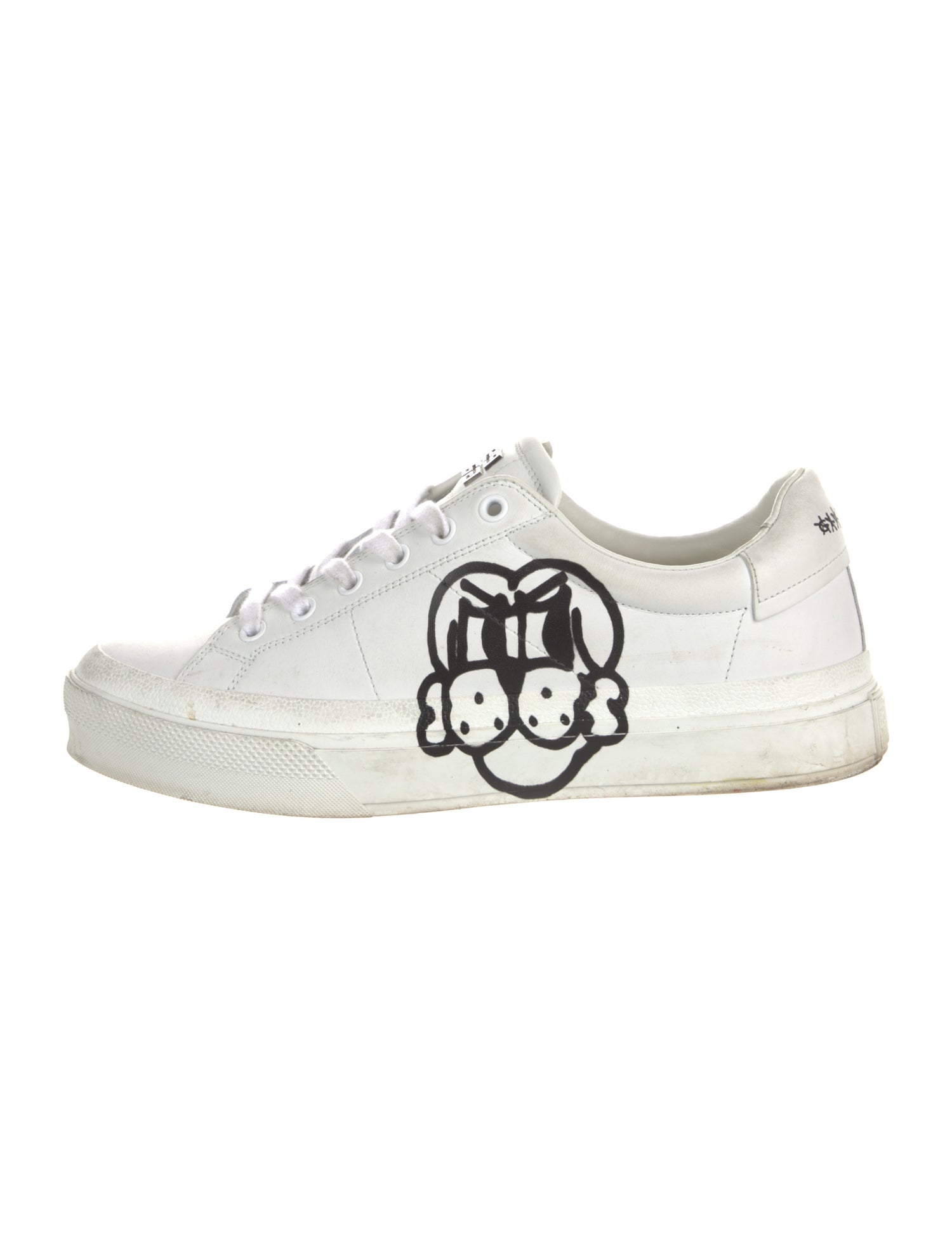 Givenchy Leather Printed Sneakers