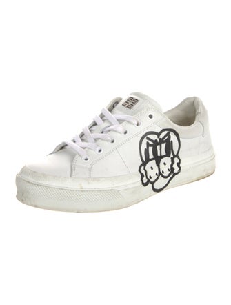 Givenchy Leather Printed Sneakers