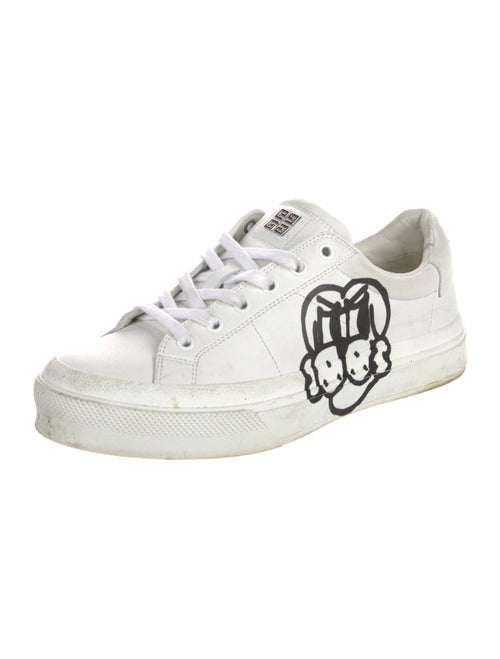 Givenchy Leather Printed Sneakers