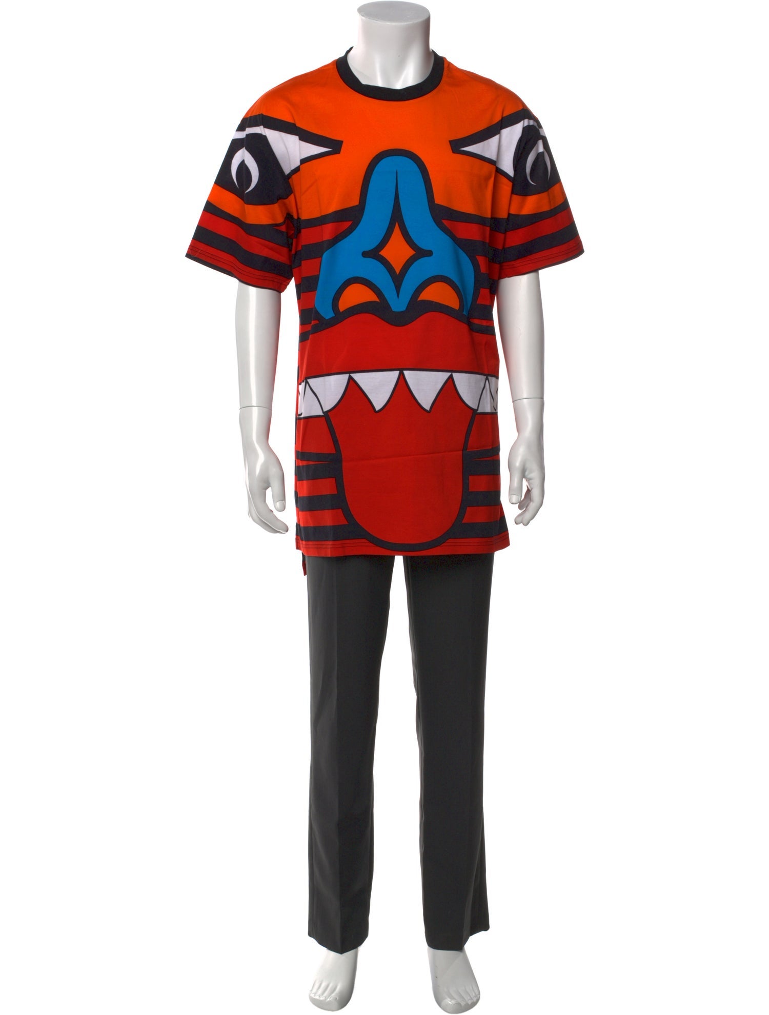 Givenchy Printed Crew Neck T-Shirt