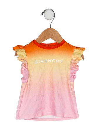 Givenchy Ruffled Short Sleeve Top