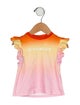 Givenchy Ruffled Short Sleeve Top