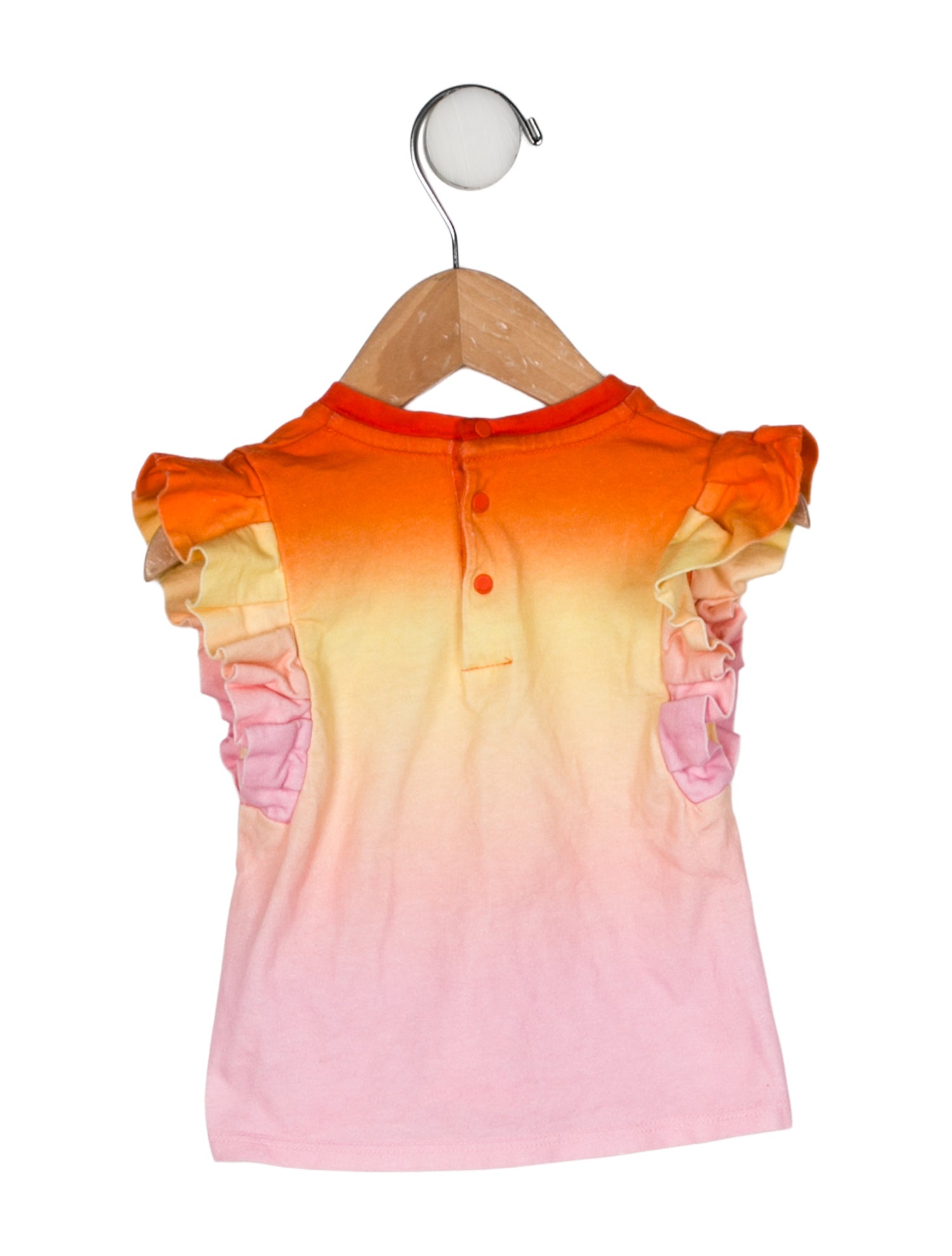 Givenchy Ruffled Short Sleeve Top