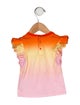 Givenchy Ruffled Short Sleeve Top