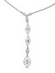 Givenchy Crystal Lavalier Necklace