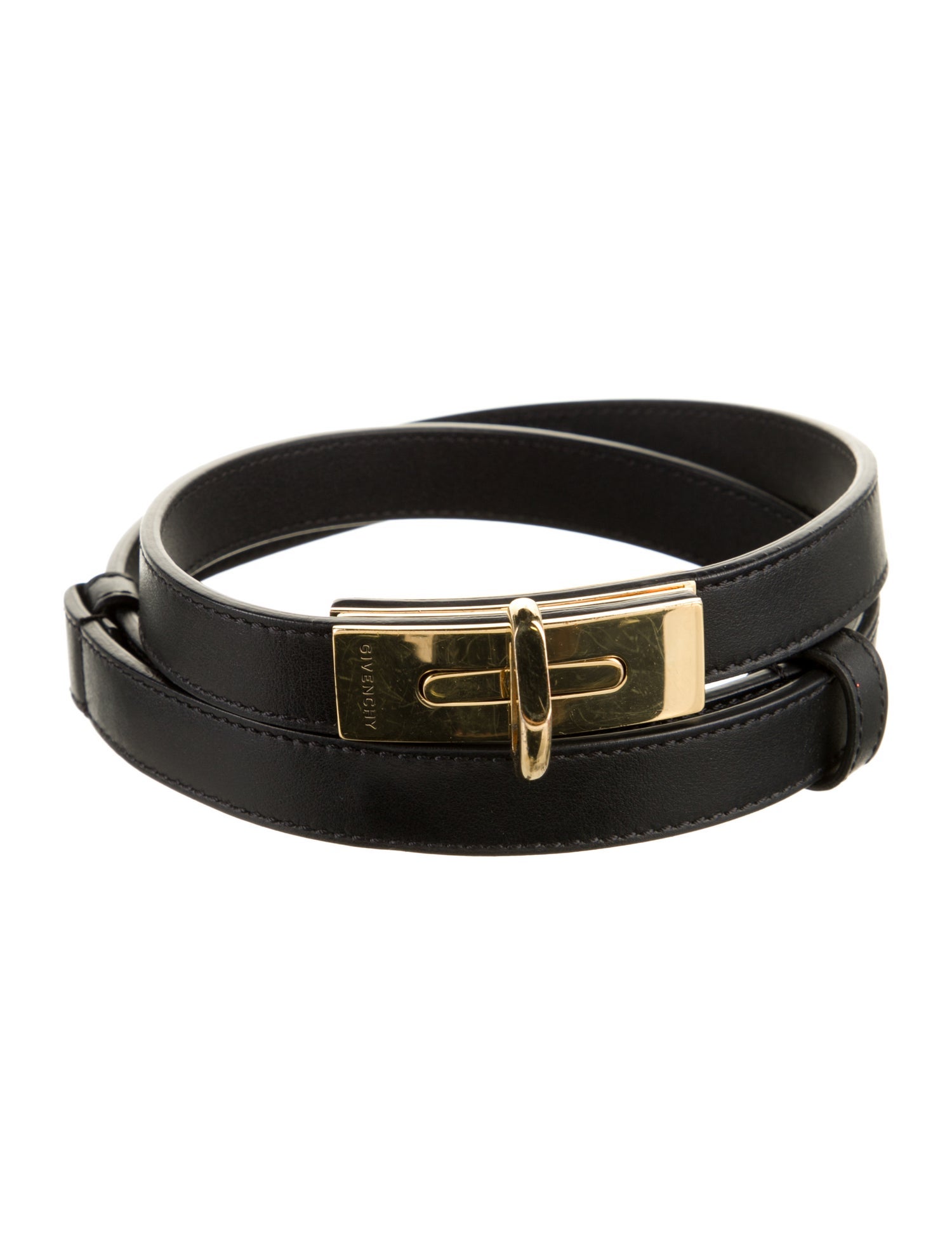 Givenchy Skinny Leather Belt