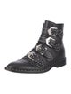 Givenchy Leather Studded Accents Combat Boots