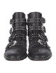 Givenchy Leather Studded Accents Combat Boots