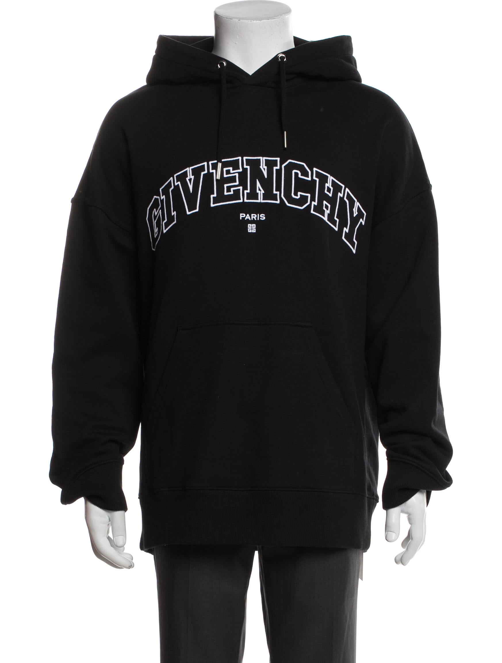 Givenchy Graphic Print Crew Neck Hoodie
