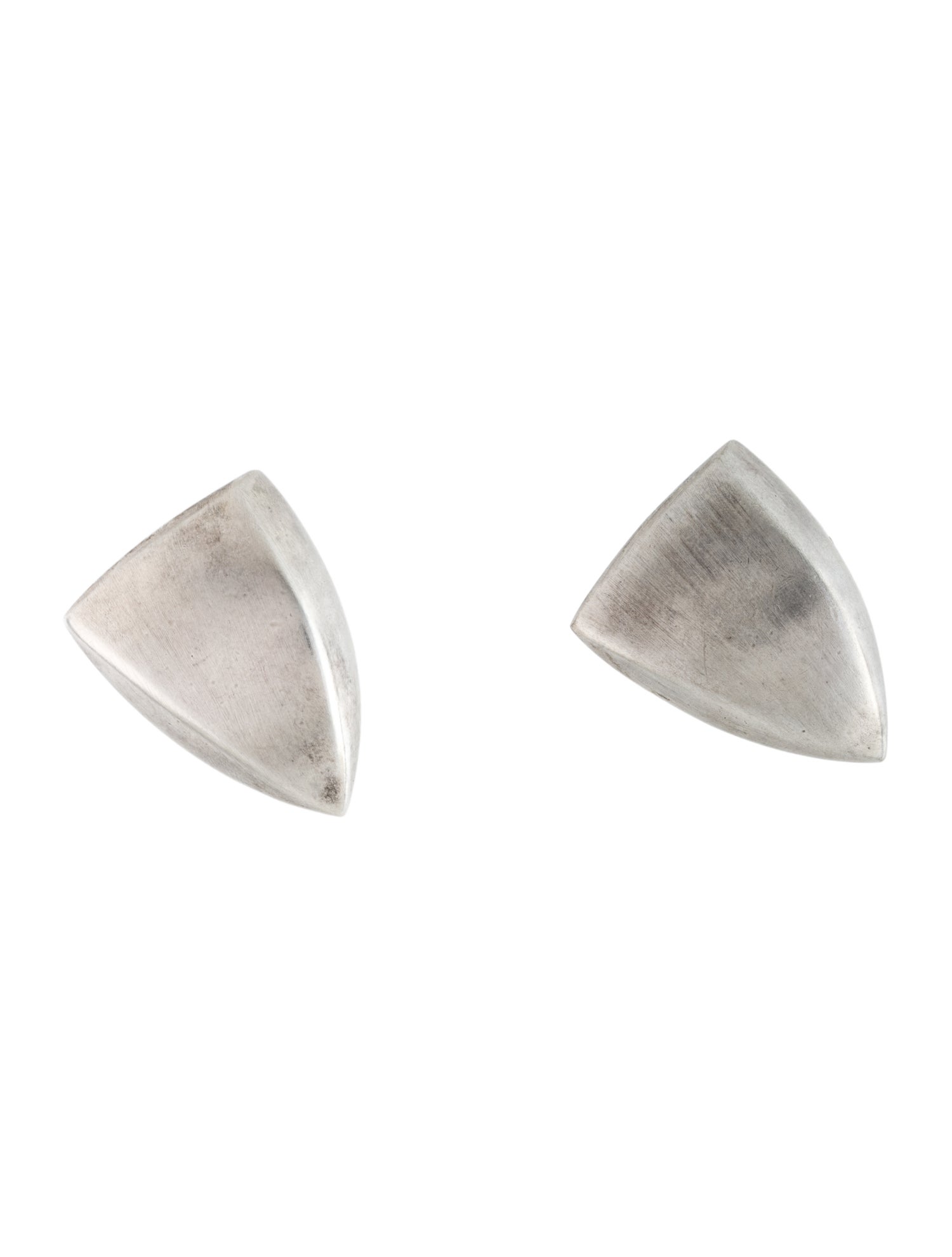 Givenchy Vintage Trianglar Clip-On Earrings