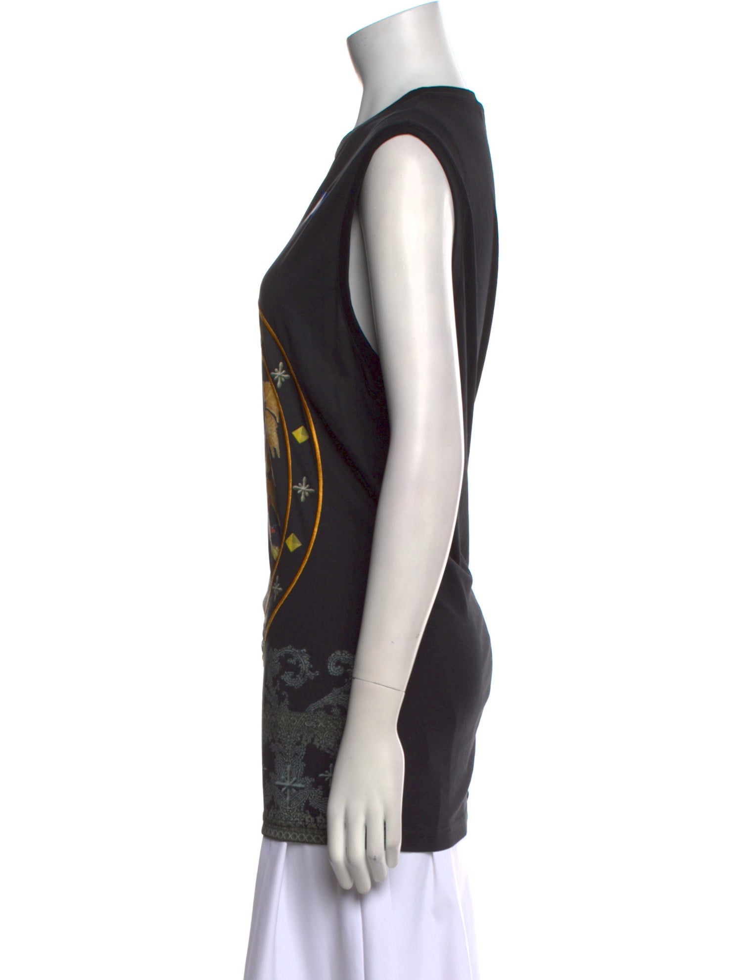 Givenchy Graphic Print Crew Neck T-Shirt