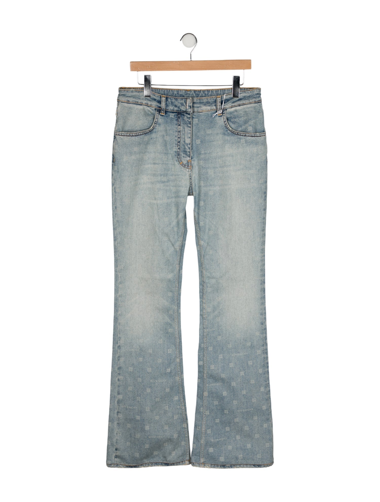 Givenchy High-Rise Wide Leg Jeans w/ Tags