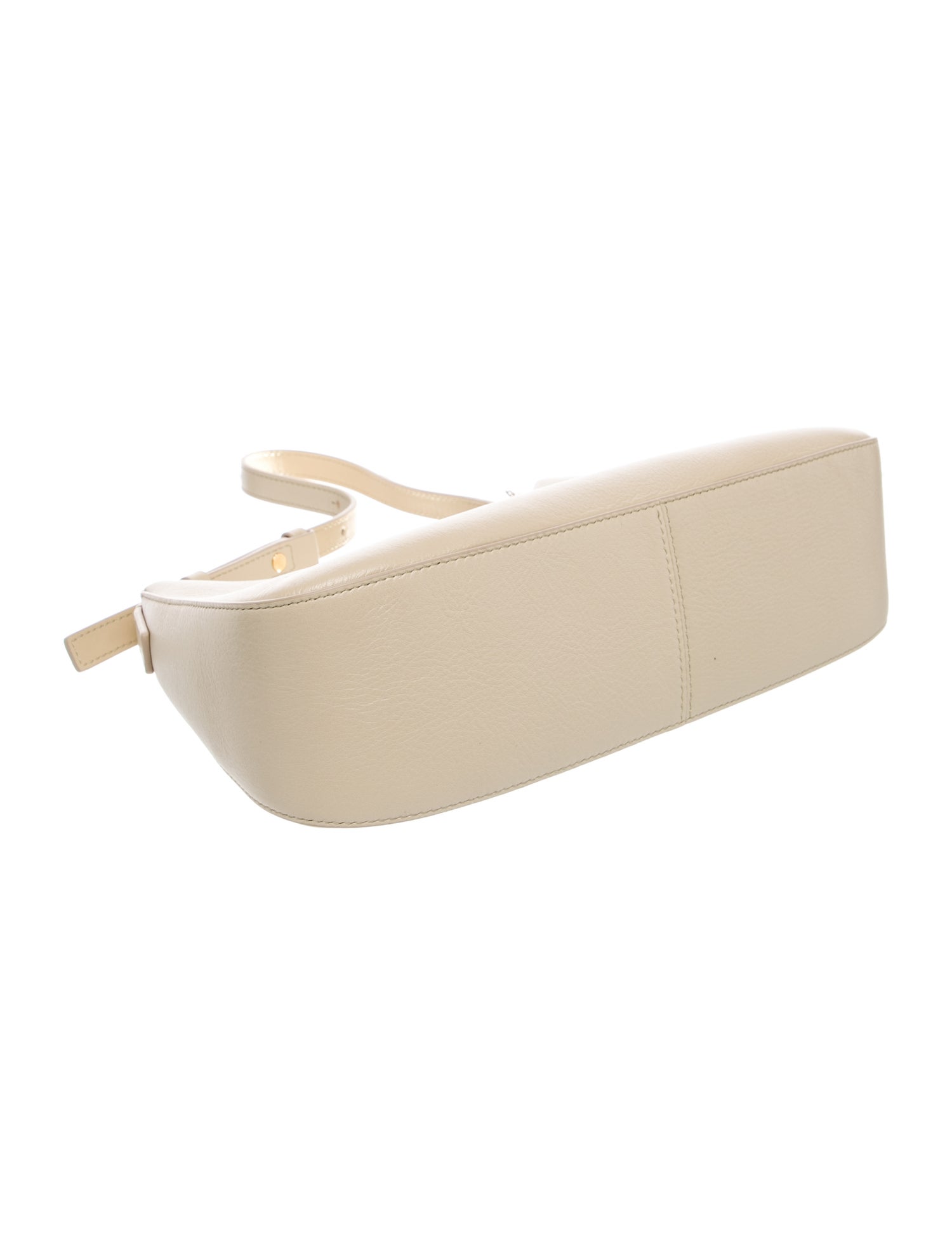 Givenchy Lucky Lock Leather Shoulder Bag - Neutrals Shoulder Bags