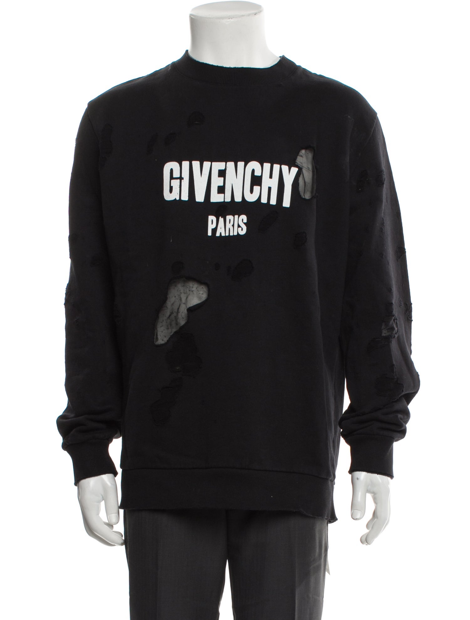 Givenchy Graphic Print Crew Neck Sweatshirt