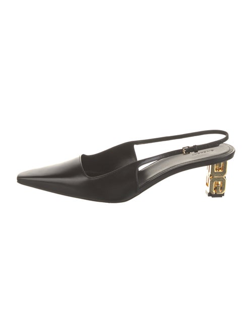 Givenchy Leather Slingback Flats