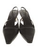 Givenchy Leather Slingback Flats