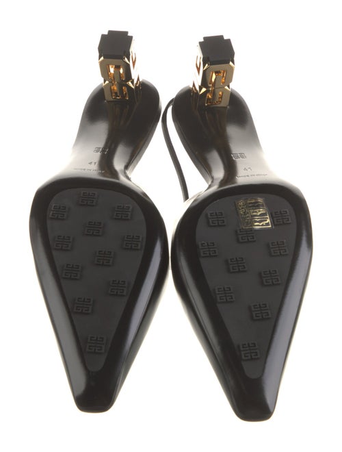 Givenchy Leather Slingback Flats
