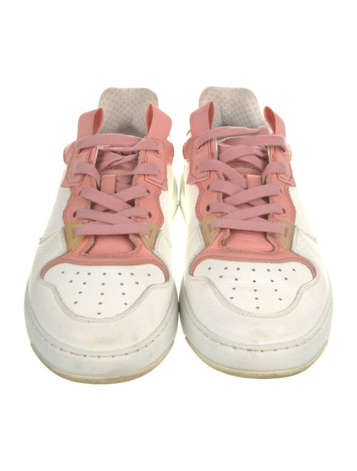 Givenchy Leather Colorblock Pattern Sneakers