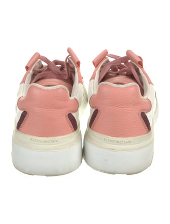 Givenchy Leather Colorblock Pattern Sneakers