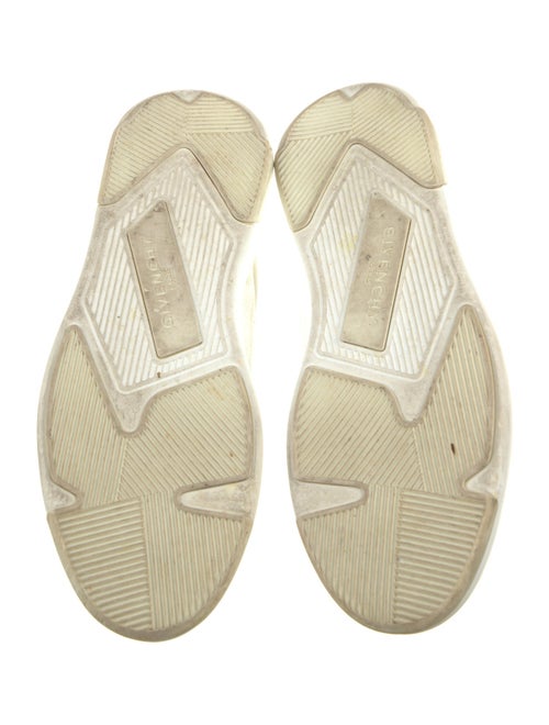 Givenchy Leather Colorblock Pattern Sneakers