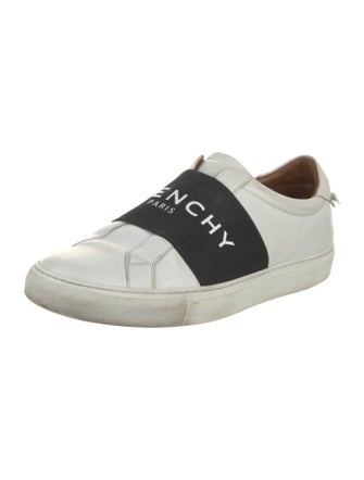 Givenchy Leather Graphic Print Sneakers