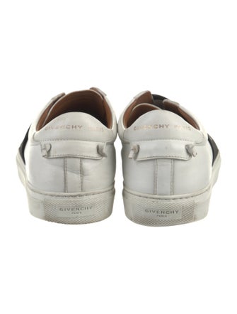 Givenchy Leather Graphic Print Sneakers
