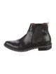 Givenchy Leather Studded Accents Chelsea Boots