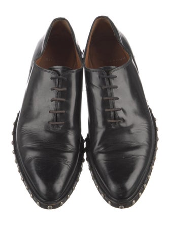 Givenchy Leather Studded Accents Oxfords