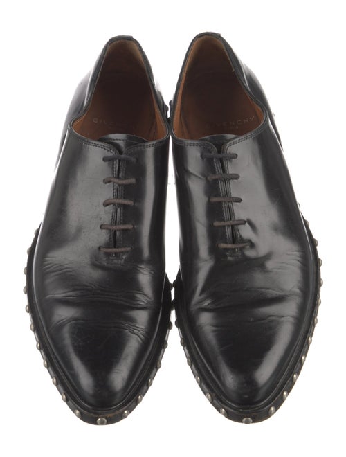 Givenchy Leather Studded Accents Oxfords