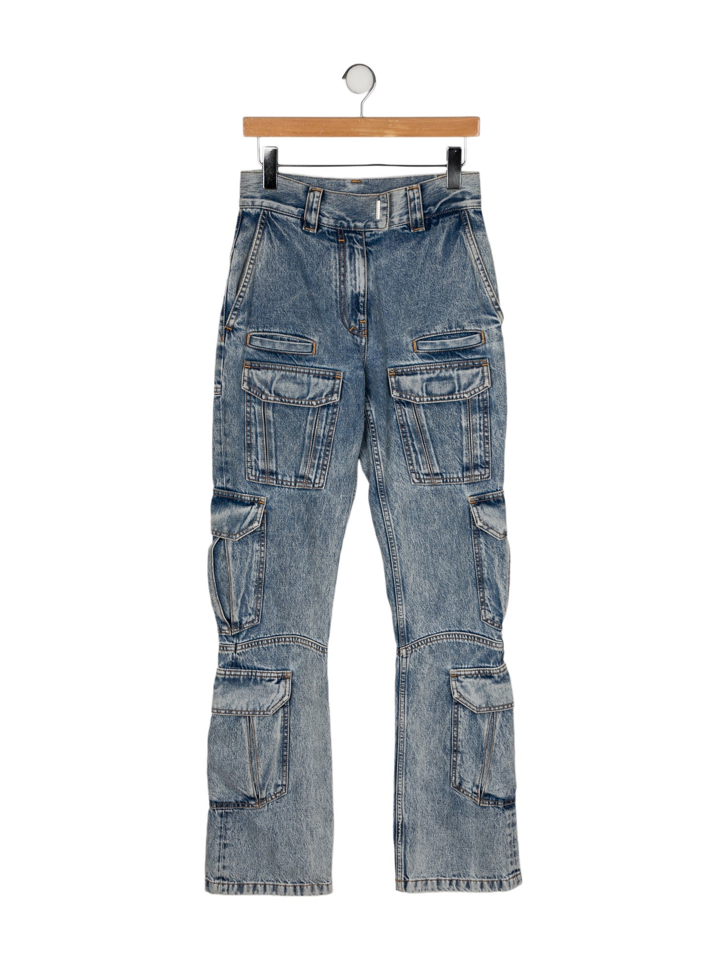 Givenchy High-Rise Straight Leg Jeans