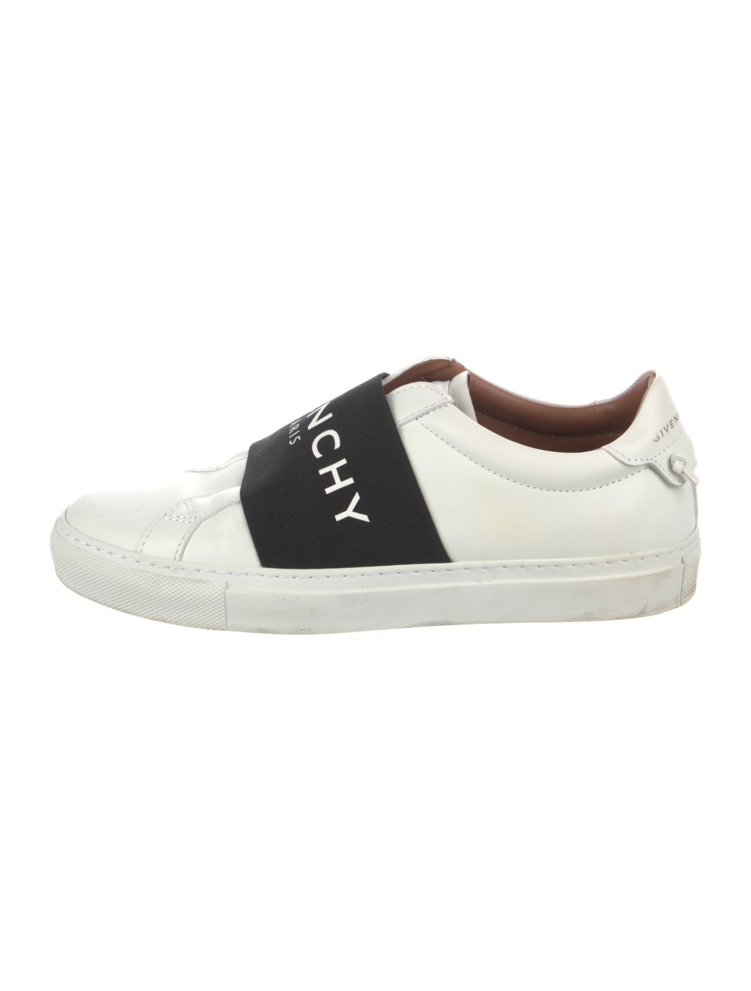 Givenchy Leather Graphic Print Sneakers