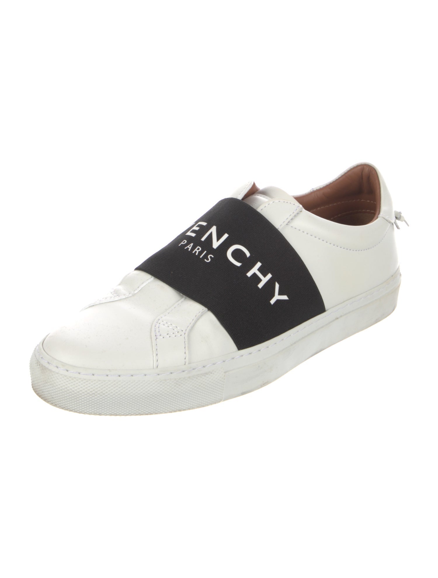 Givenchy Leather Graphic Print Sneakers