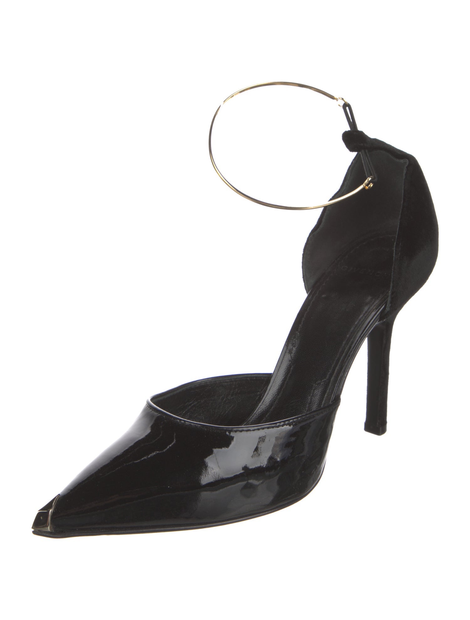 Givenchy Patent Leather D'Orsay Pumps