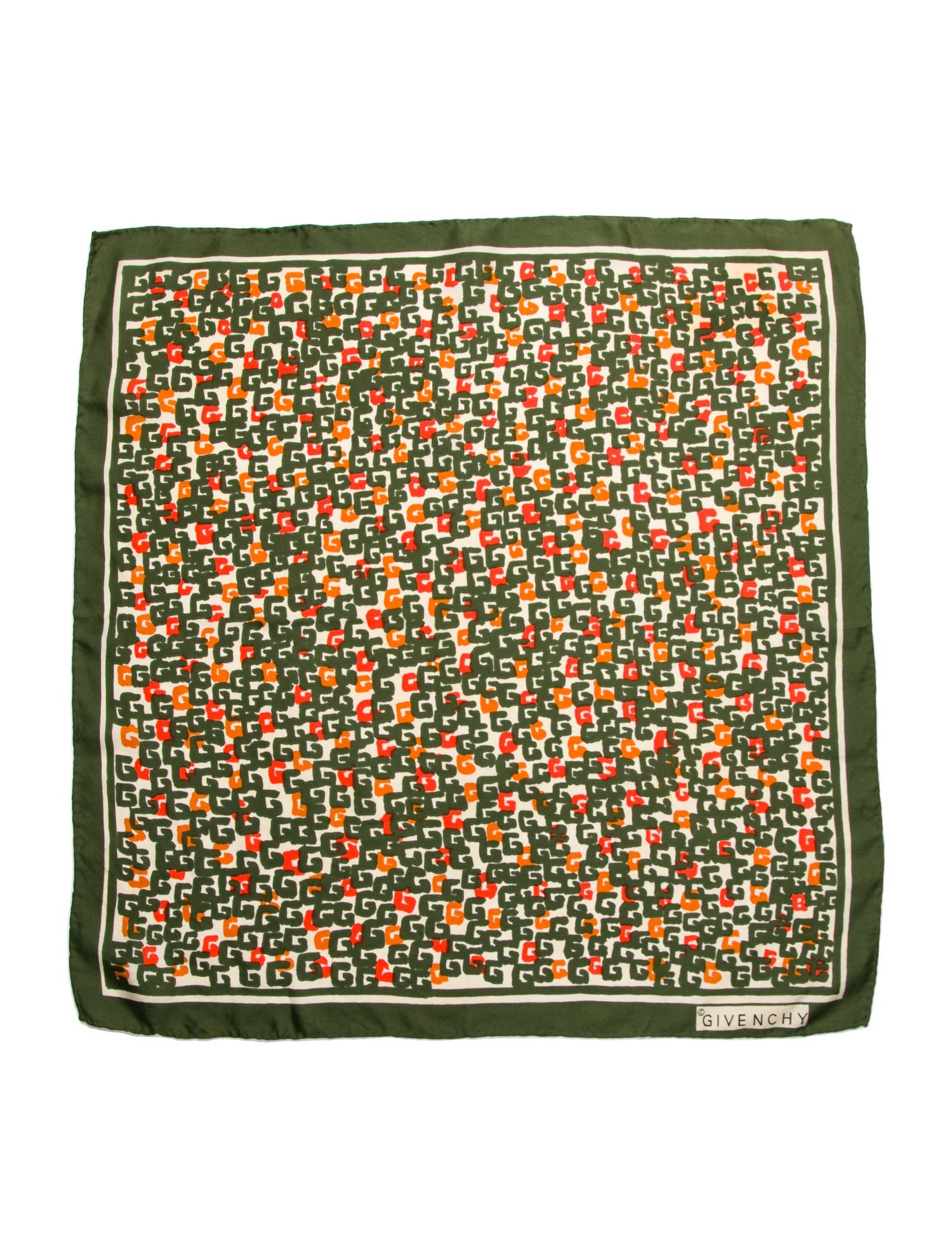 Givenchy Silk Vintage Scarf