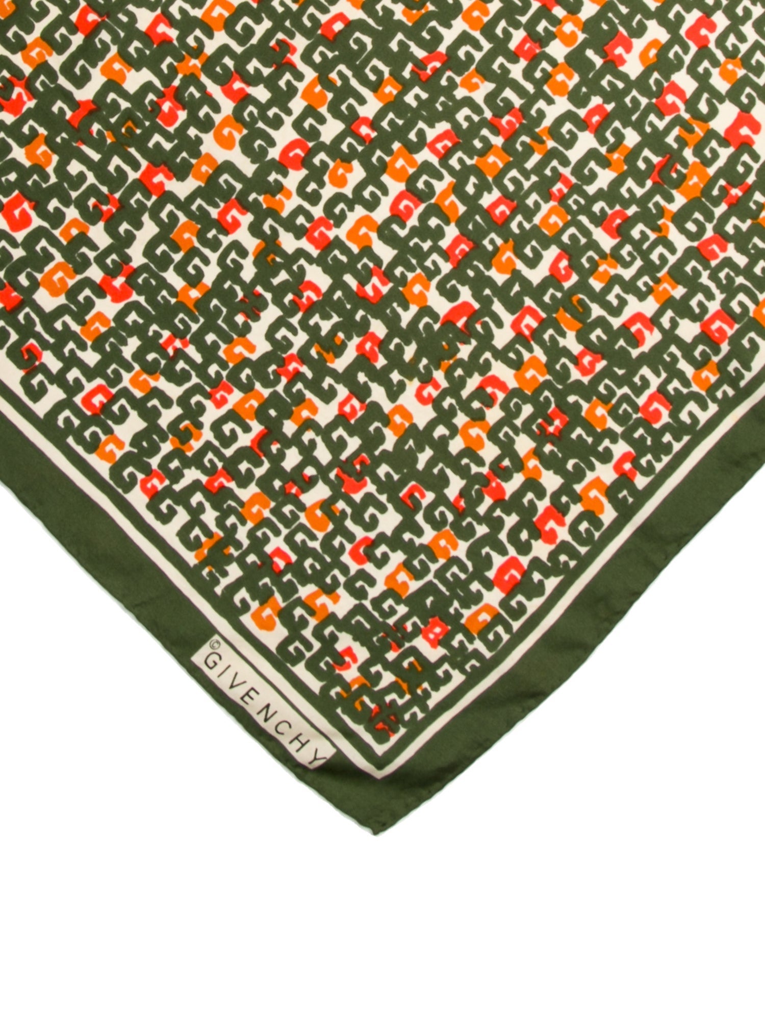 Givenchy Silk Vintage Scarf