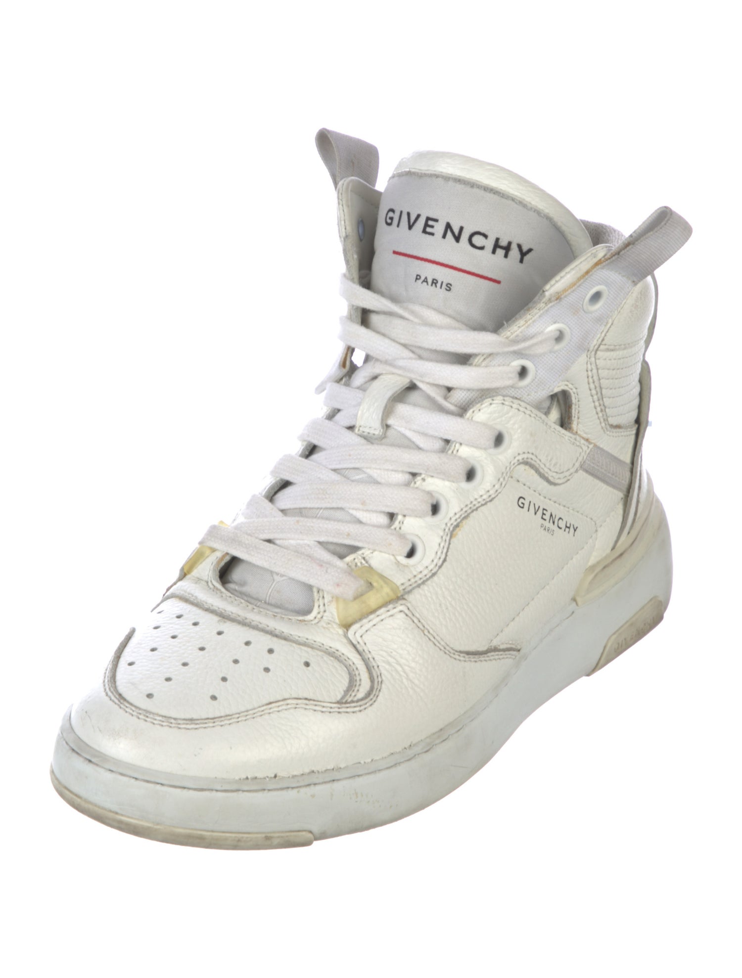 Givenchy Leather Wedge Sneakers
